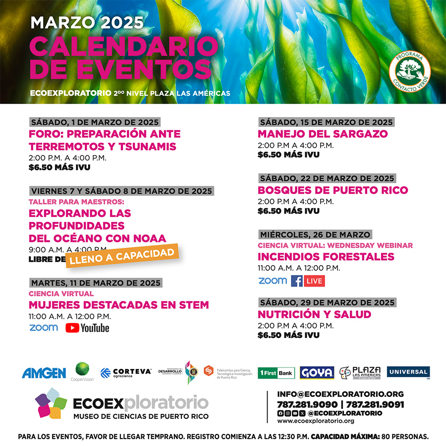 Calendario marzo 2025