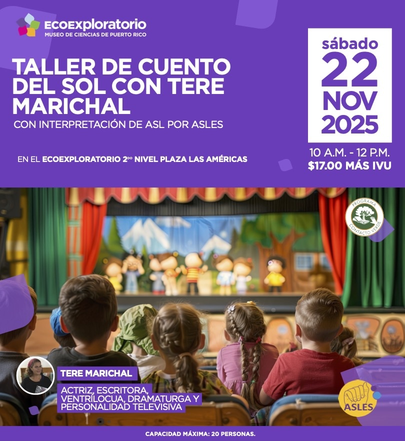 EcoExploratorio eventos noviembre 2025