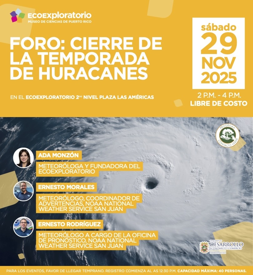 EcoExploratorio eventos noviembre 2025