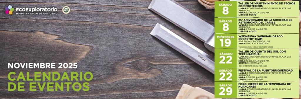 Calendario noviembre 2025